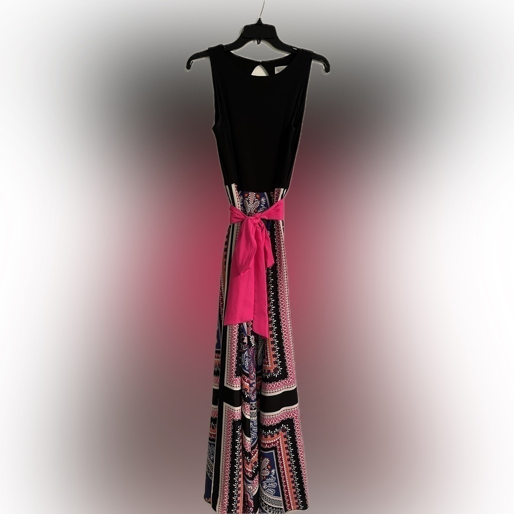 Eliza J Tie Waist Maxi Dress- Size 8
